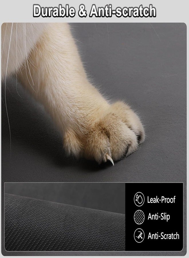 DOCROK Pet Feeding Mat - Absorbent Cat & Dog Food Mat, No Stains, Easy Clean, Quick Dry Dog Accessories - Image 5